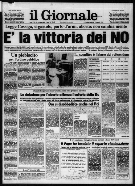 Il giornale nuovo : quotidiano del mattino